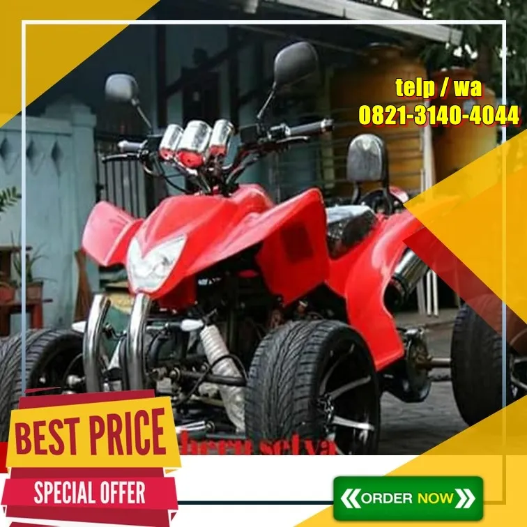 AGEN MOTOR ATV 150 CC sport ceper baru bukan bekas  SIAP KIRIM  JEMBER PUGER