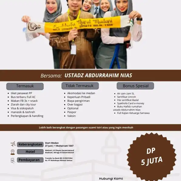 RESMI, 0821-1993-6937 Jual Travel Umroh 15 Hari Soppeng Batam Medan SYAKHOFA NURUL MADANI