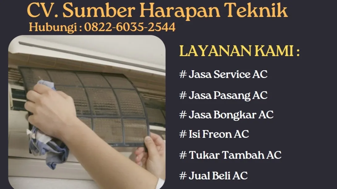 Jasa Service AC Utan Kayu Utara Jakarta Timur