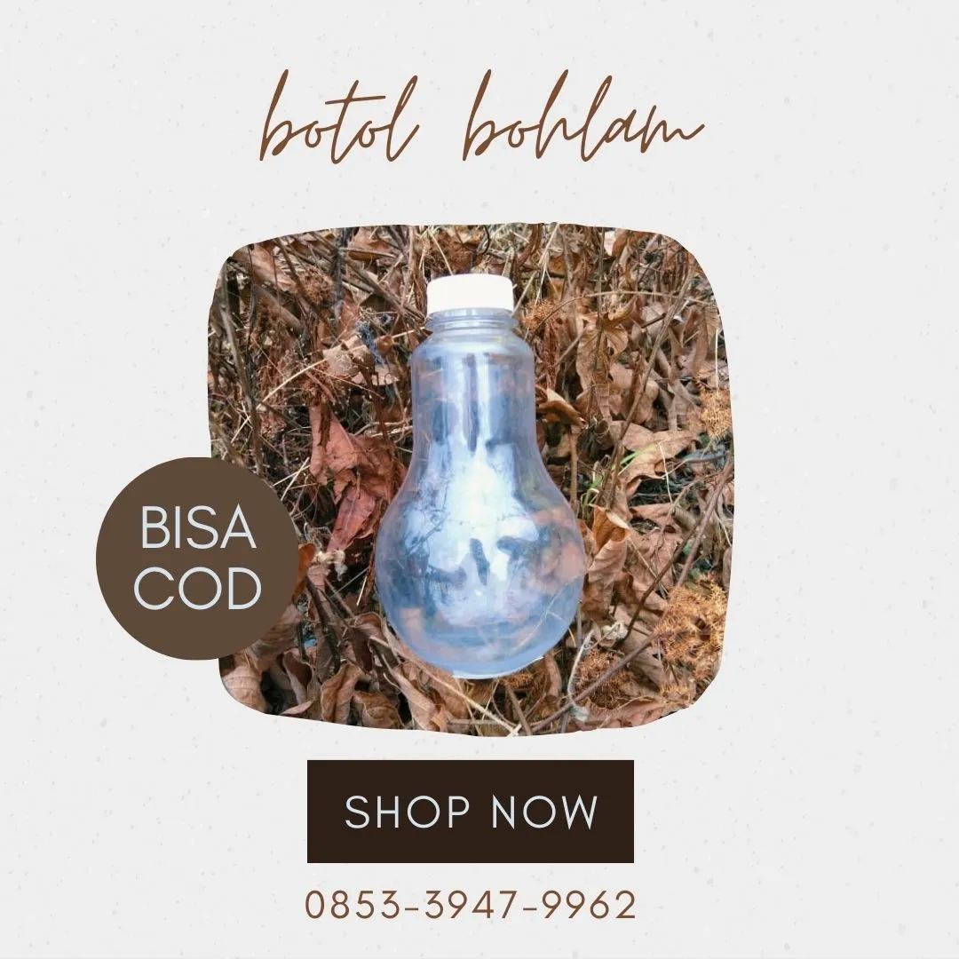 HARGA KHUSUS SUPPLIER Botol bohlam Moga