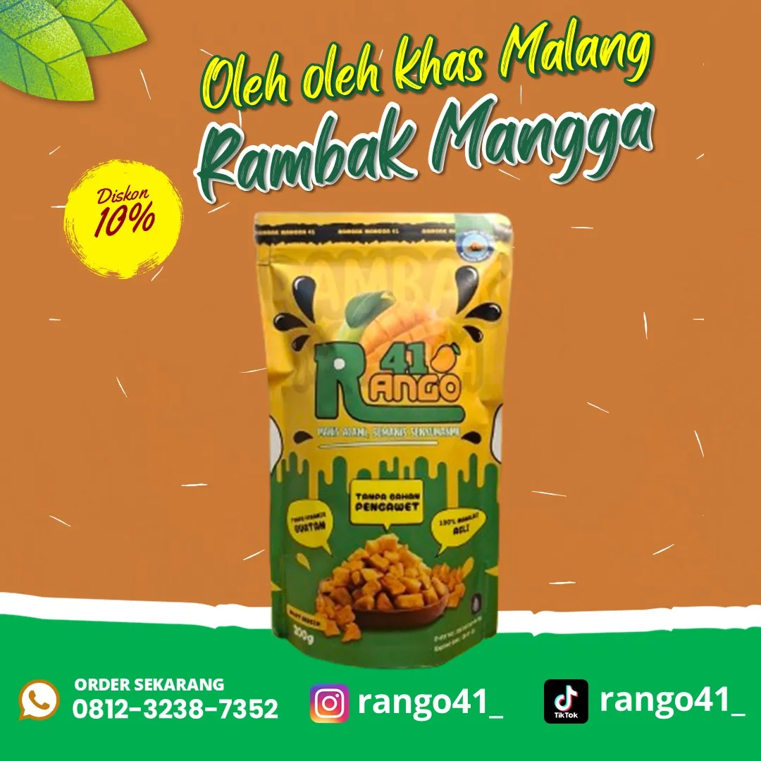 Rambak Mangga Rango41 Camilan Favorit Para Traveller