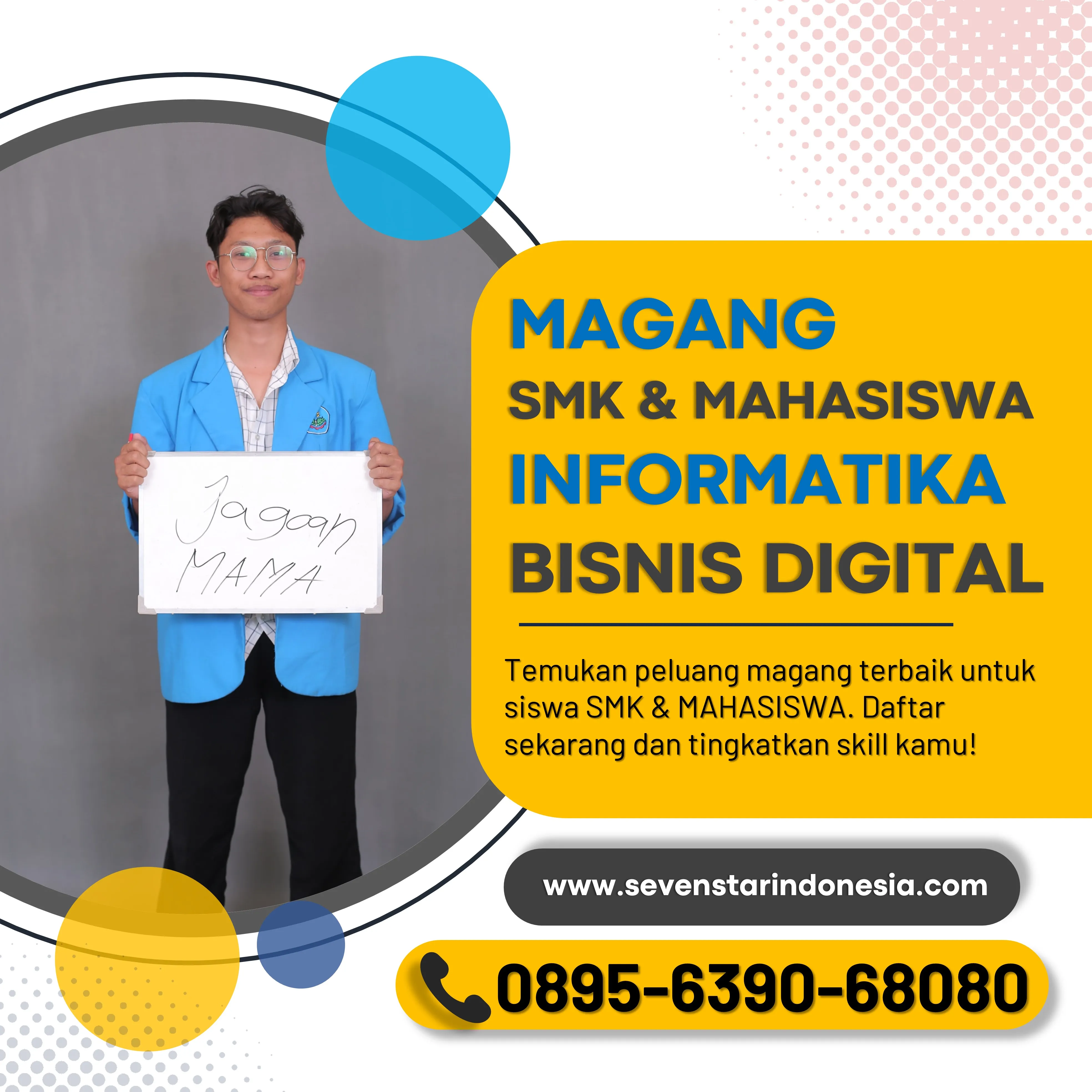 Lowongan PKN Mahasiswa 3 Bulan di Malang