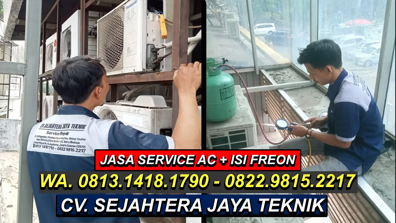 WA. 081314181790 - 082298152217 Jasa Cuci AC Pal Meriam, Matraman, Jaktim Terdekat CV. Sejahtera Jaya Teknik