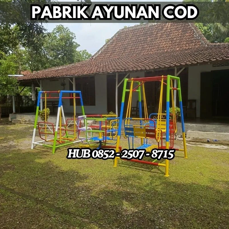 Hub 0852-2507-8715 CUKUP SHARE LOCK !! ayunan besi sederhana Dan Perosotan Custom Kec Malausma Majalengka Bayar COD Free Ongkir