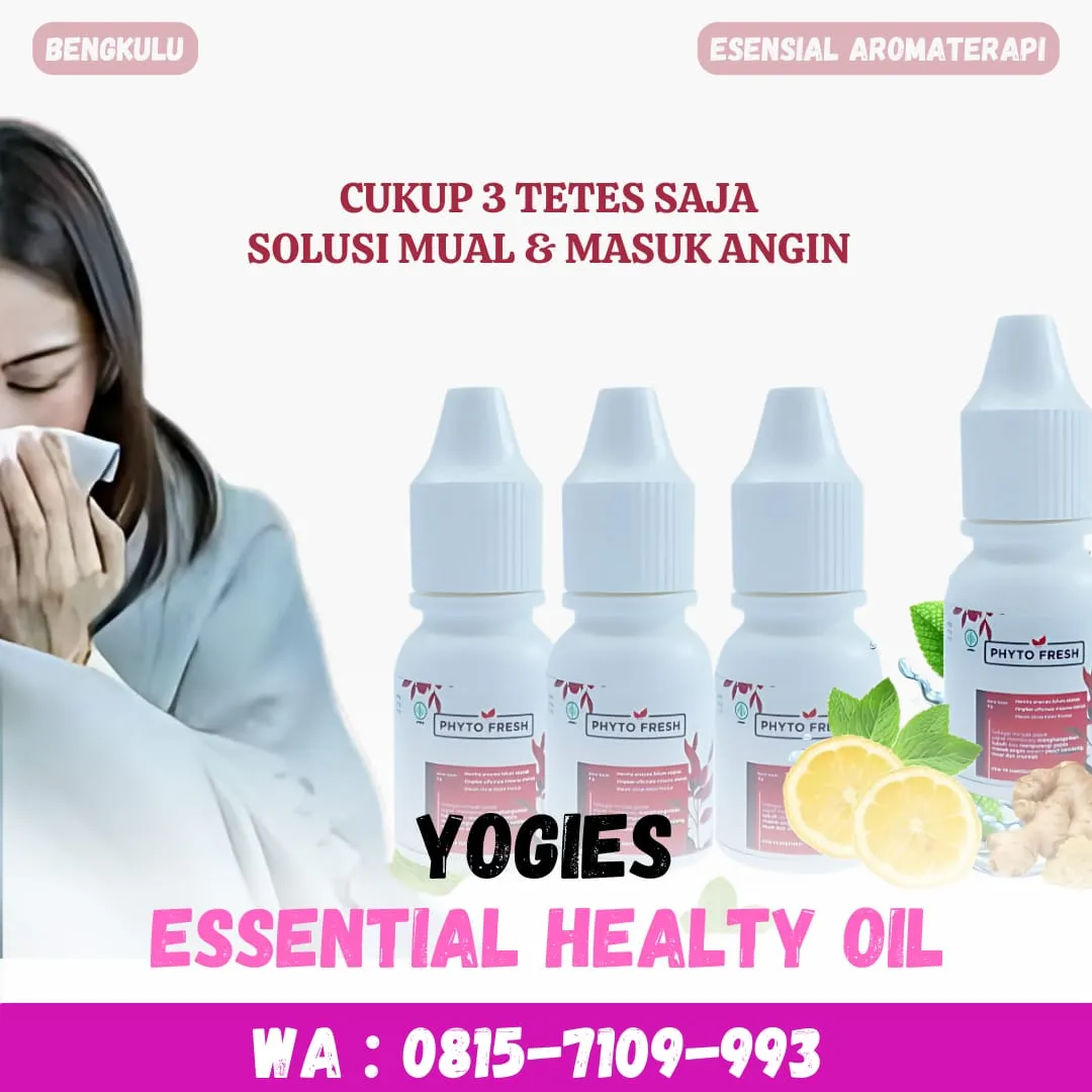 YOGIES, Pusat Grosir Minyak esensial pereda sakit kepala Kota Bengkulu