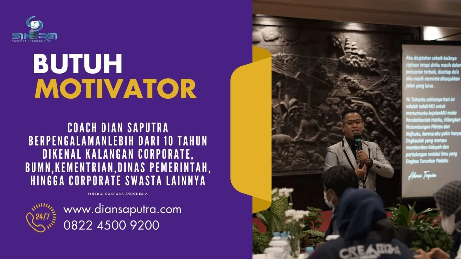 Motivator Madura, Terpercaya & Solutif, Dian Saputra