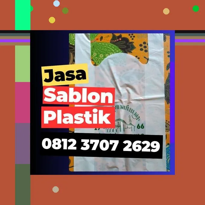 Jasa Sablon Plastik Kresek di Serang