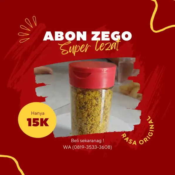 Tradisional 0819-3533-3608 Produksi Abon Cakalang Abon Tongkol Instan Bahan Usaha Kuliner  Mahakam Ulu Palembang Abon Zego