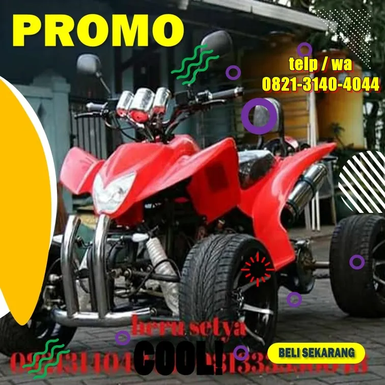 DISTRIBUTOR AGEN MOTOR ATV 150 CC sport ceper baru bukan bekas  SIAP KIRIM  BANYUWANGI MUNCAR