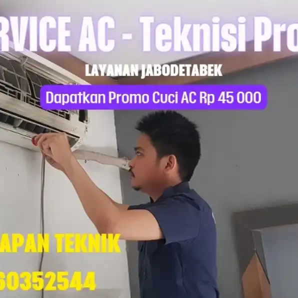 Service AC Pisangan Baru Call / Wa 082260352544 Promo Rp 45 000