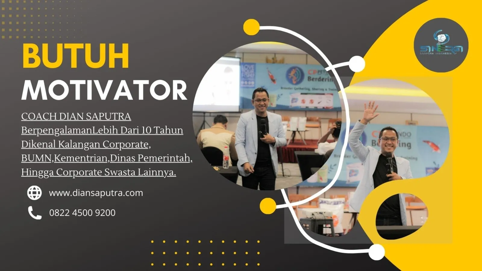 Motivator Bondowoso, Terpercaya & Solutif, Dian Saputra