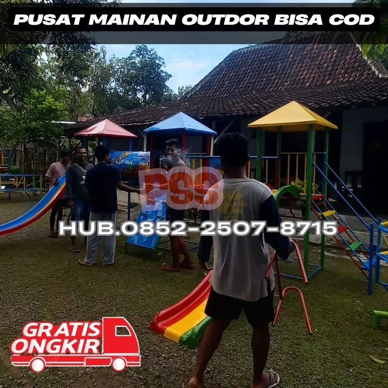 Gambar Ayunan Besi Dan Jungkat Jungkit Kec Blahbatuh Gianyar