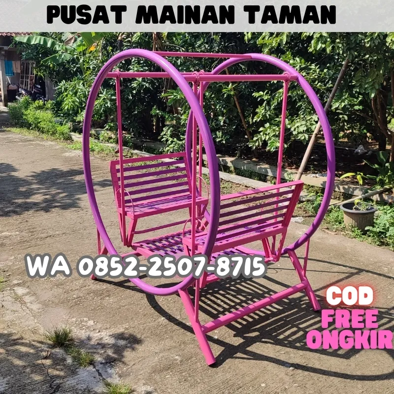 Info cara membuat ayunan besi Dan contoh playground Cikarang Pusat Bekasi
