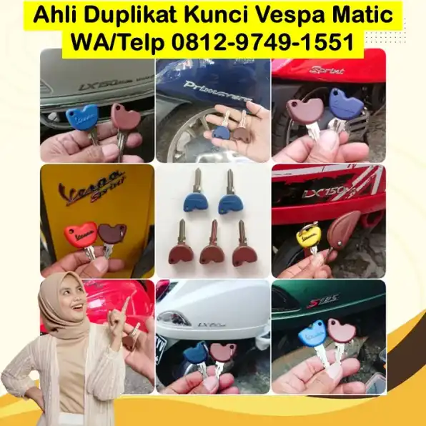 0812-9749-1551(WA), Ahli Kunci Vespa Ganda Terdekat Rumah Majalengka