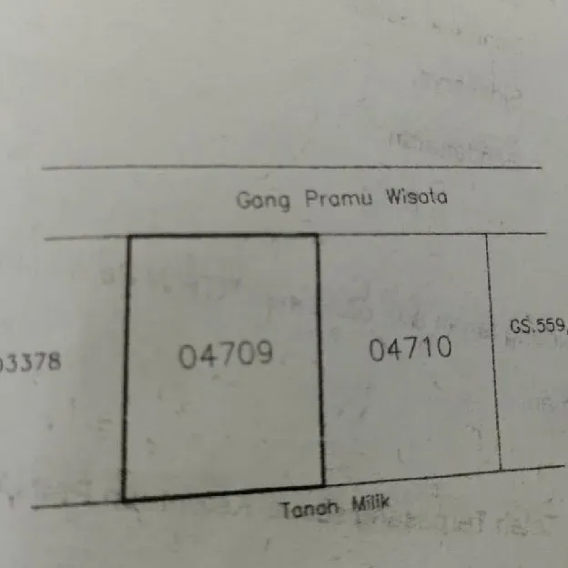 Dijual 1,91 are, Jl. Pendidikan Gg. Pramu Wisata Sidakarya Denpasar