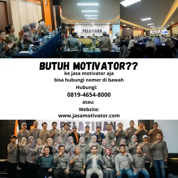 (0819-4654-8000) Motivator Sarangan, Jos! Lucu & Berkesan