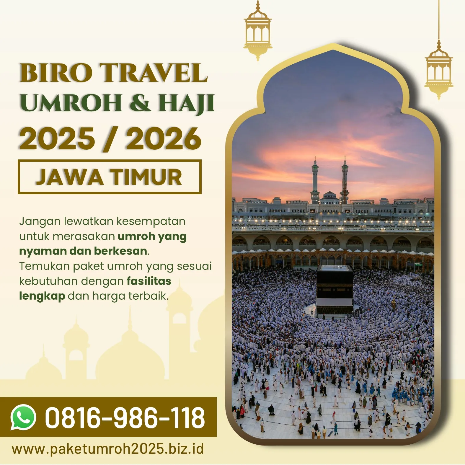 Paket Umroh Selorejo Blitar AL Bahjah