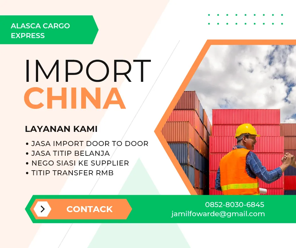 Jasa import China to Jakarta