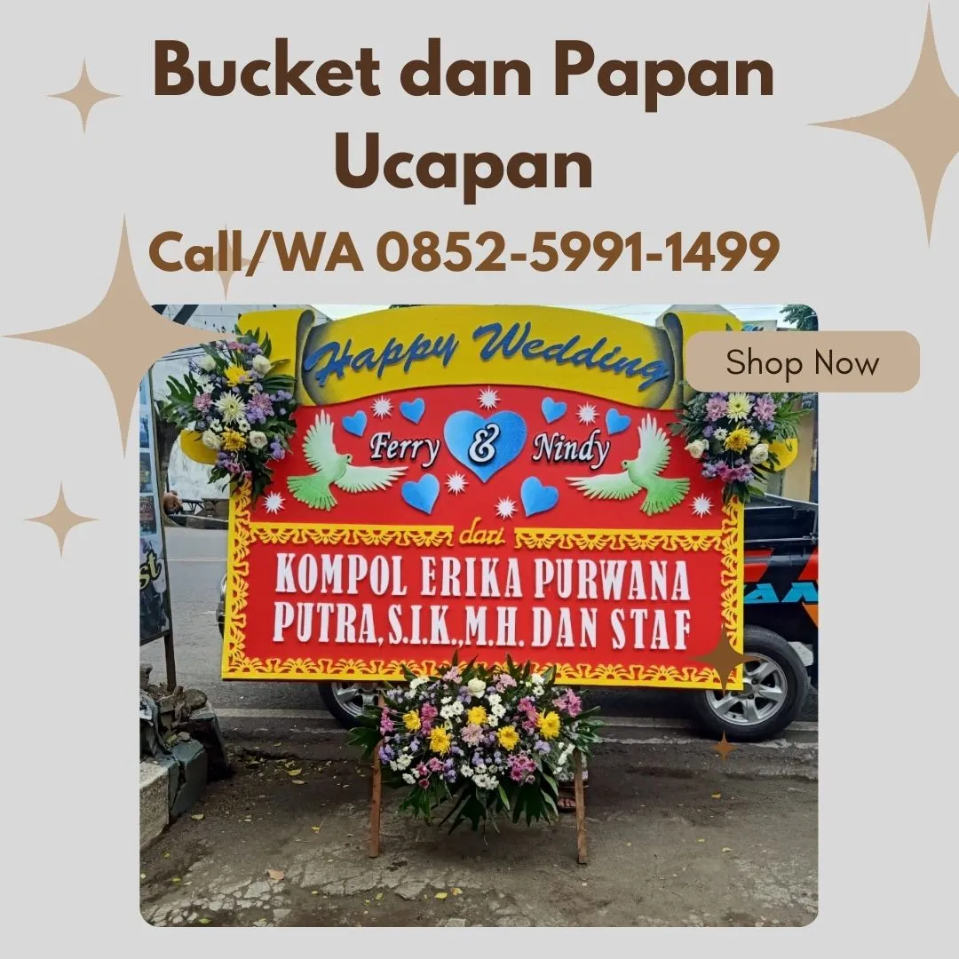 Jual Buket Bunga Artificial Pandaan