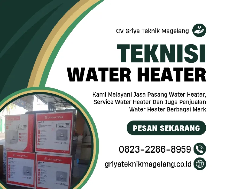 Pasang Water Heater Muntilan