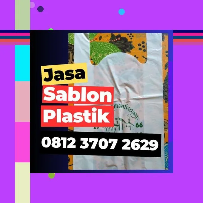 Jasa Sablon Plastik Kresek di Pamekasan