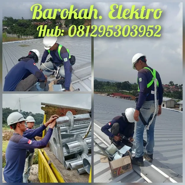 pasang penangkal petir murah untuk daerah waring kurung