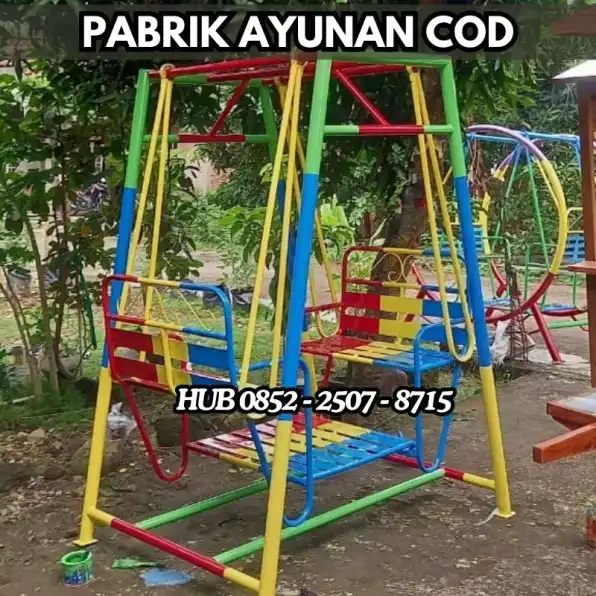 Hub 0852-2507-8715 TERBAIK ! ayunan besi depan rumah Dan mainan outdoor tk Kec Jepon Blora Bayar COD Free Ongkir