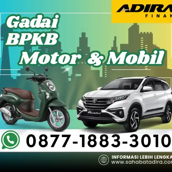 0877-1883-3010,Gadai BPKB Mobil di Depok