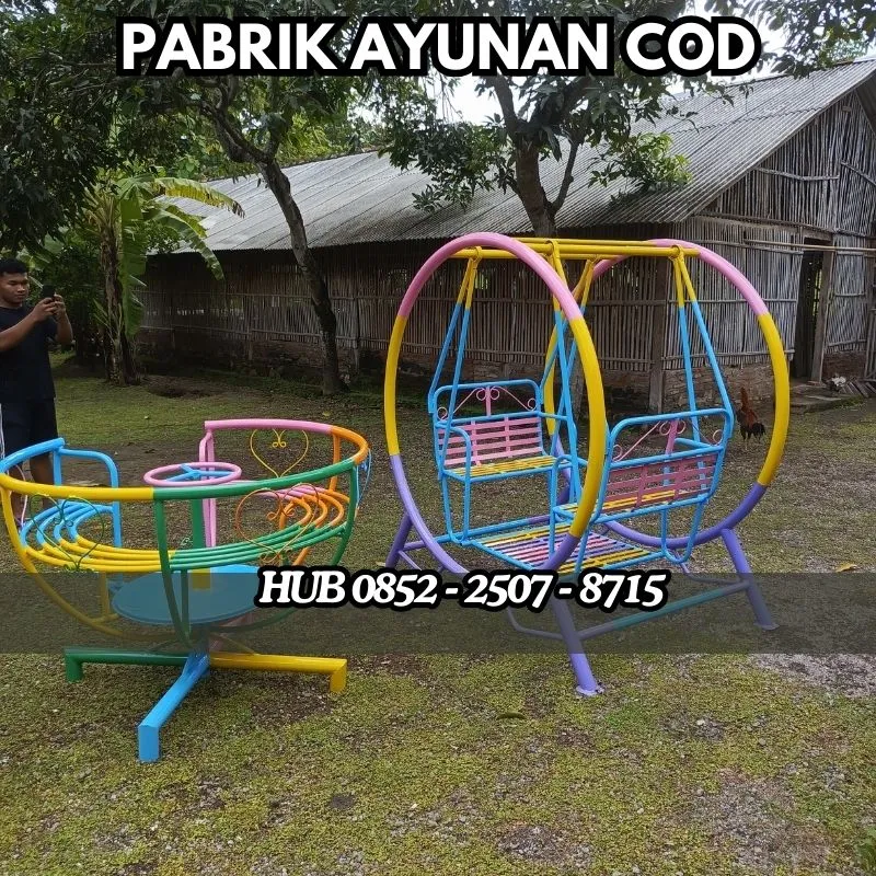 Hub 0852-2507-8715 DISINI SAJA !! Ayunan Besi Custom Dan Perosotan Anak Kec Bantarujeg Majalengka Bayar COD Free Ongkir