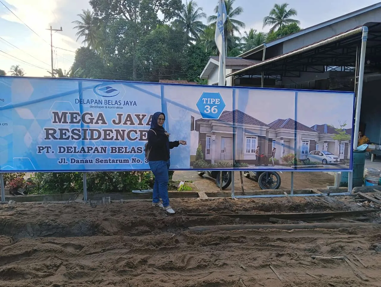 Rumah subsidi kotabaru type 36 pontianak, perumahan mega jaya 3 residence