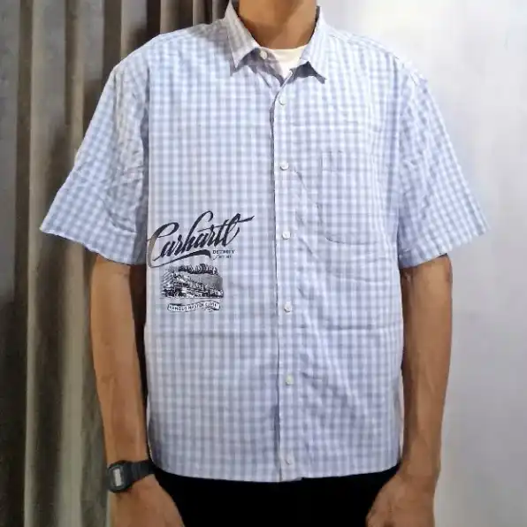 Boxy Shirt Gingham | Custom