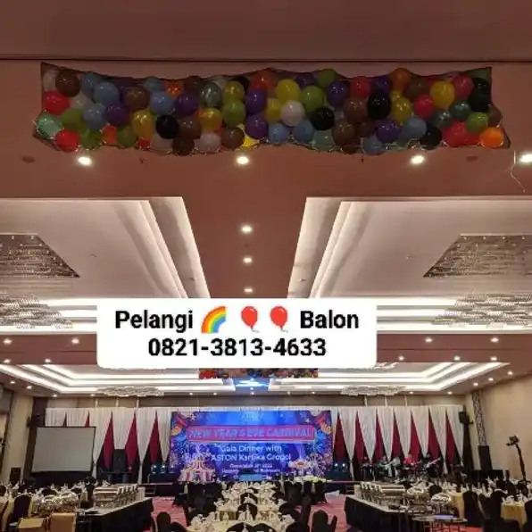 Balon Gate Start Finish Bekasi 0821-3813-4633 Pelangi Balon