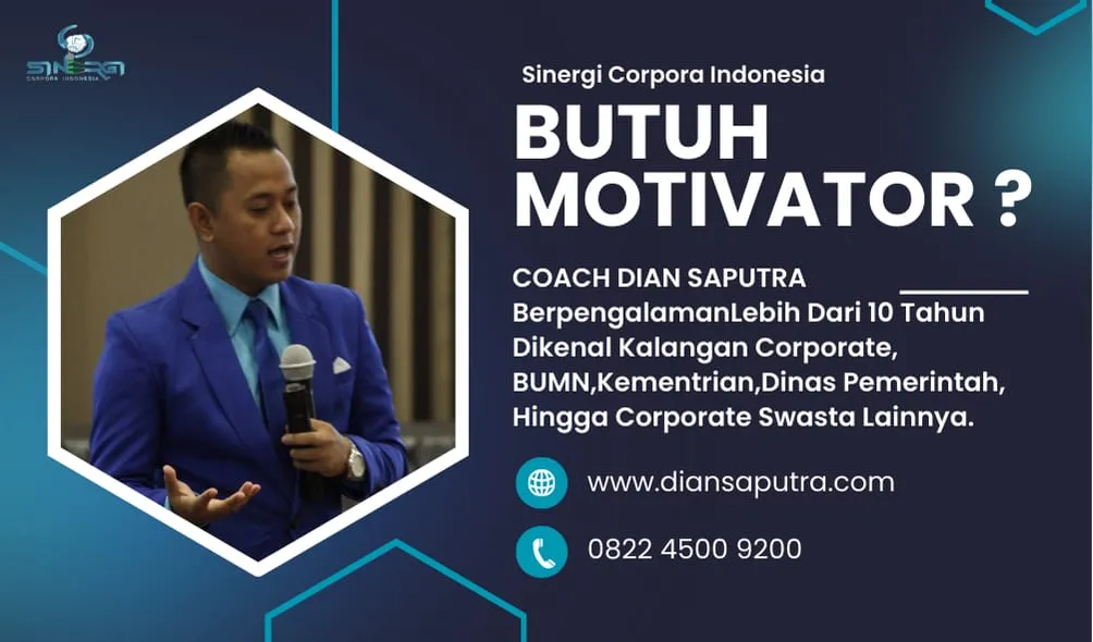 Motivator Mojokerto, Terpercaya & Solutif, Dian Saputra