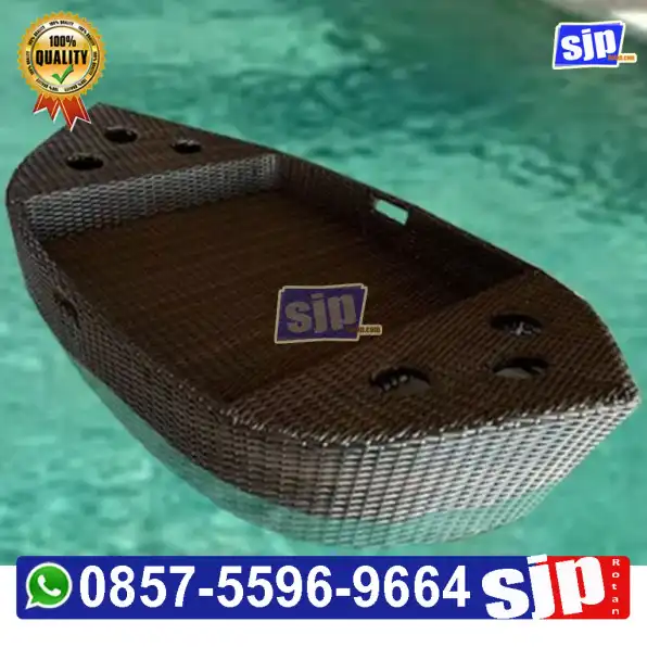 floating tray / nanpan apung rotan sintetis