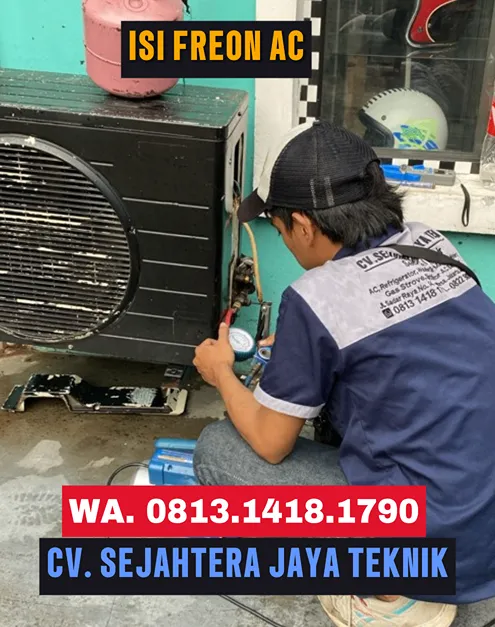 WA*0813*1418*1790 - 0821*1327*2792 Service AC Panasonic dan Daikin Terdekat di Kramat Pela, Jakarta Selatan - CV. Sejahtera Jaya Teknik