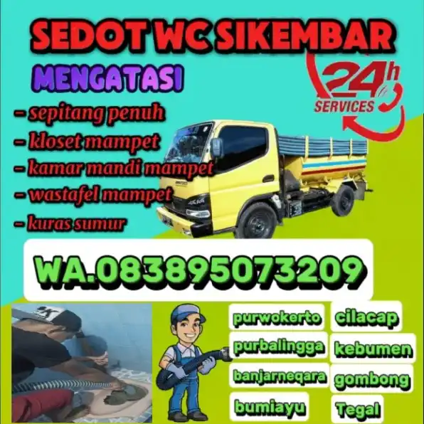 penyedotan wc mampet purwokerto