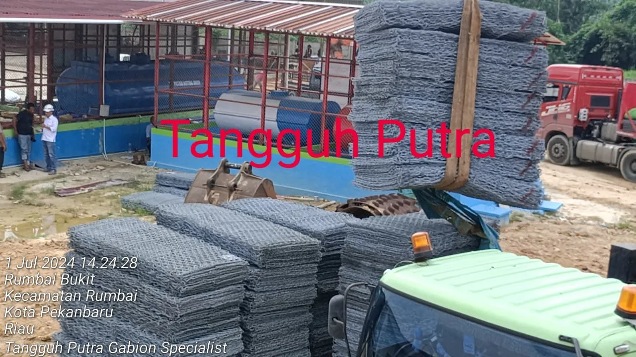 Diskon, Pabrik Bronjong Kawat Maccaferri di Tebing Tinggi, Riau