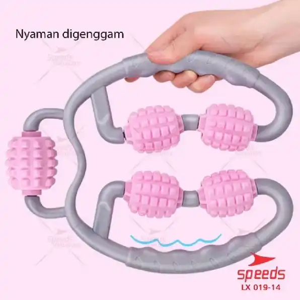 Alat Pijat Manual Relaksasi Massage Ball Pijat Roller Wheel Duri Bola Duri Untuk Yoga dan Olahraga