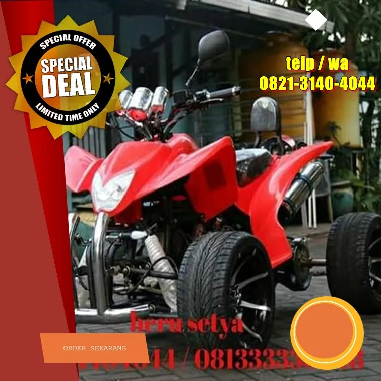 AGEN MOTOR ATV 150 CC sport ceper baru bukan bekas  SIAP KIRIM  MALANG KEPANJEN