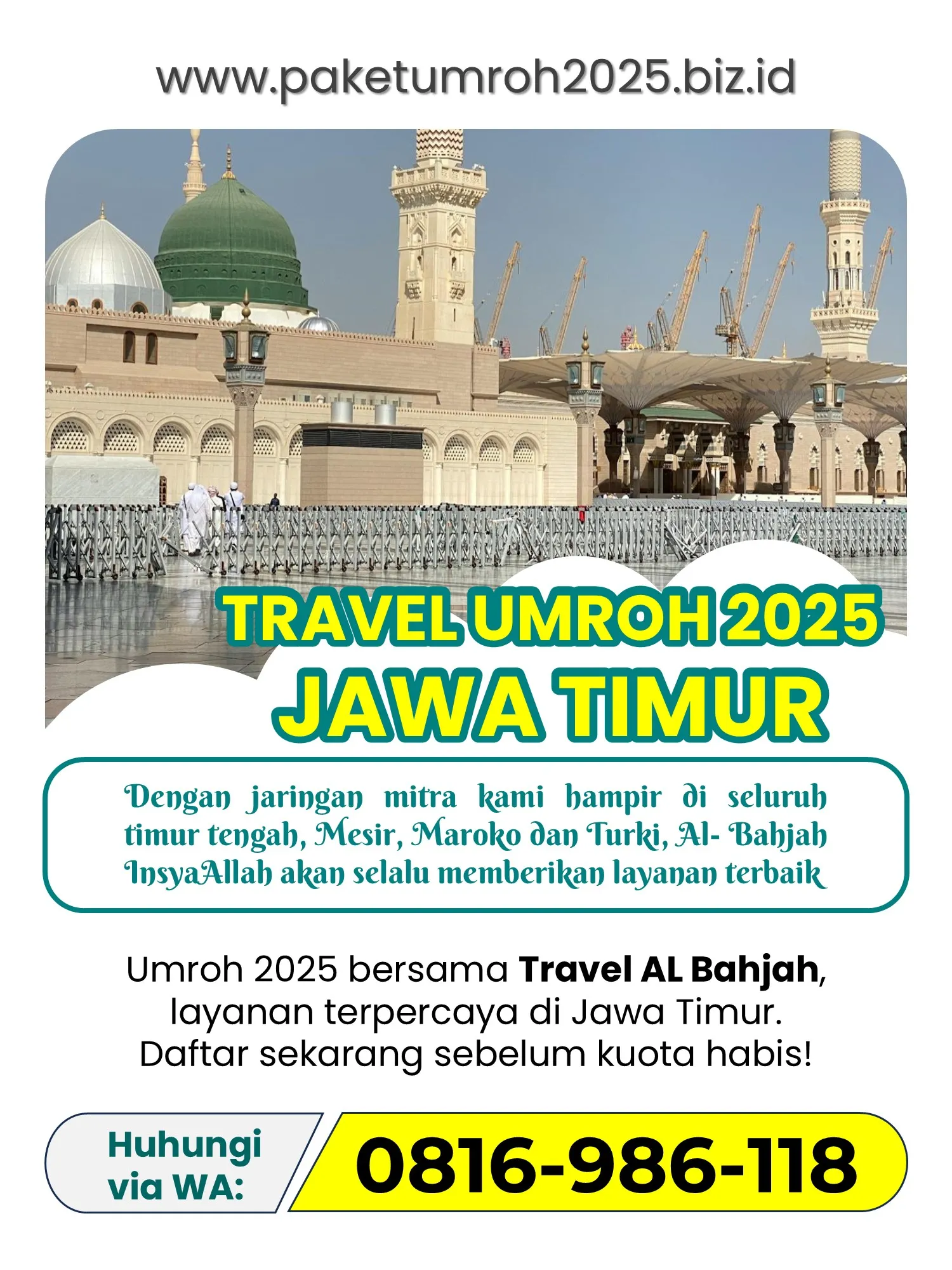 Travel Umroh Keluarga Wonodadi Blitar – AL Bahjah