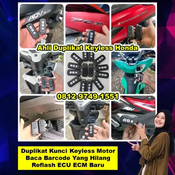 0812-9749-1551(WA), Duplikat Kunci Keyless Honda PCX ADV Vario SCOOPY Pangenan Cirebon