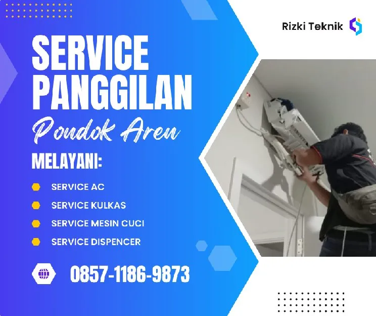 Service AC Rumah Pondok Aren, Cepat & Bergaransi