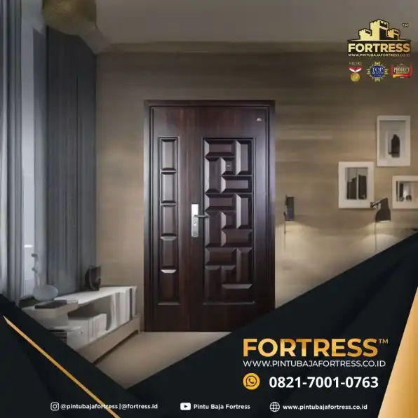 KOKOH..!! WA 0821 7001 0763 (FORTRESS) Pintu Besi Rumah Murah 1 Daun Di Subang