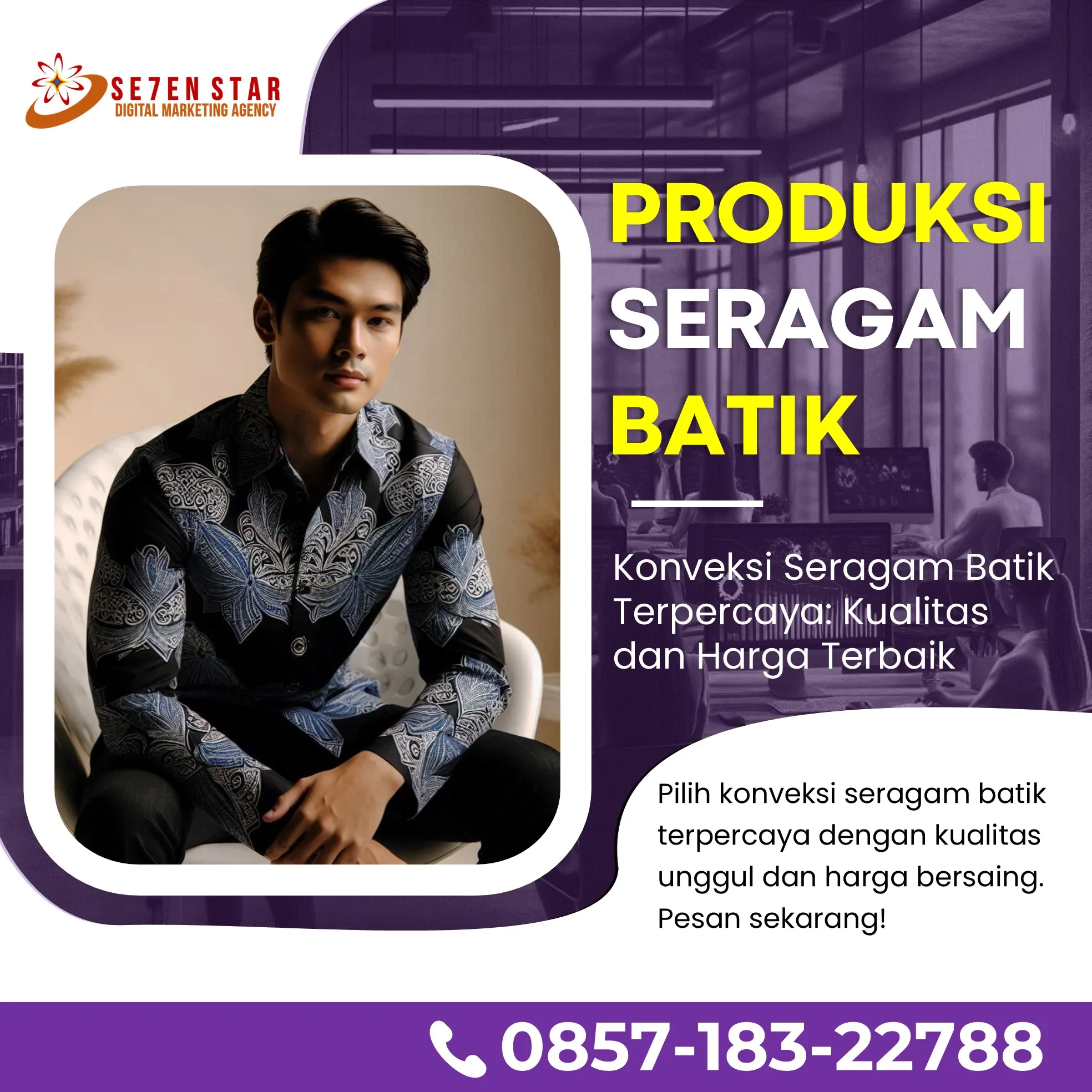 Agen Seragam Batik SMP Pekalongan - Desain Eksklusif & Berkelas