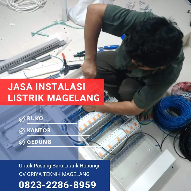 Jasa Instalasi Listrik Magelang,Harga Terjangkau, Kualitas Terbaik 0823,2286,8959