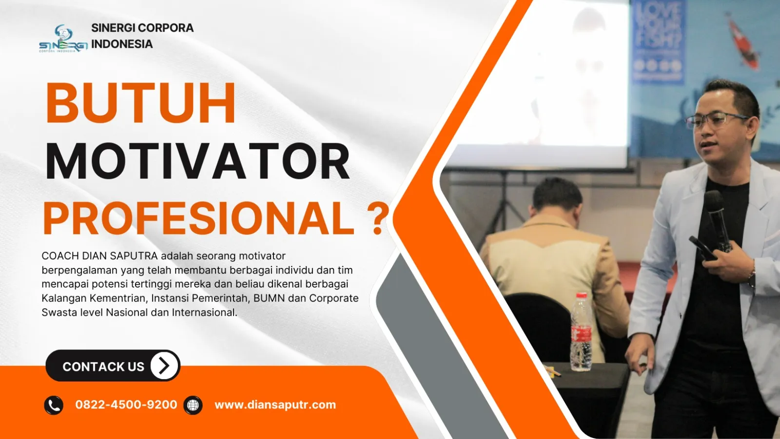 Motivator Brebes, Terpercaya & Solutif, Dian Saputra