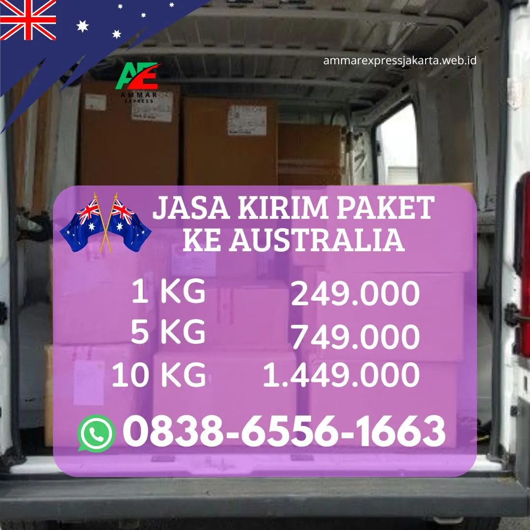 GRATIS PICK-UP Ekspedisi Kirim Paket Ke Australia Buleleng