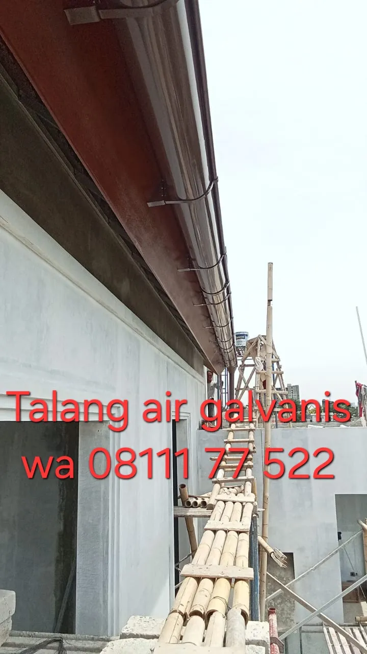 Talang air metal galvanis puncak bogor O8111 77 522