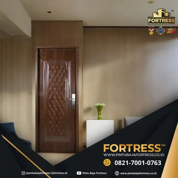 ELEGAN..!! WA 0821 7001 0763 (FORTRESS) Pintu Besi Baja 2 Daun Di Sukabumi