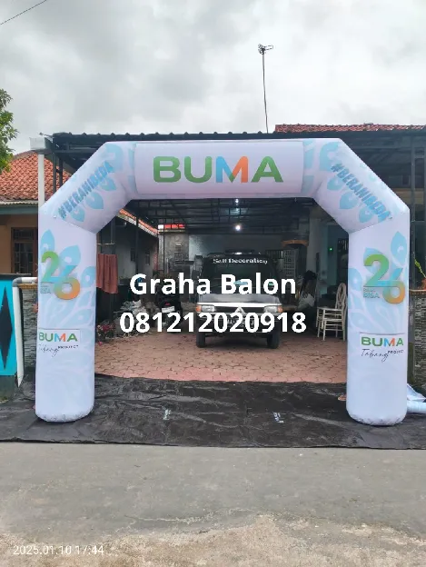 Jual Balon Start Finish | Balon Gate atau Gapura Bandung Jawa Barat. Hub 081212020918